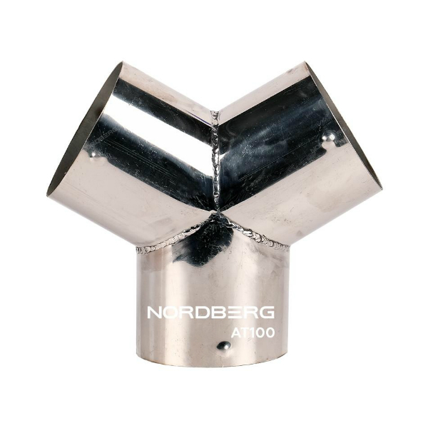 NORDBERG AT100 Насадка металлическая Y-образная для шланга D=100 мм